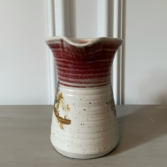 Hand-thrown Studio Pottery | Glazed, Small Pitcher | Creamer Signed by Artist - Picture 4 of 6